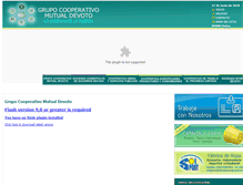 Tablet Screenshot of grupodevoto.com.ar